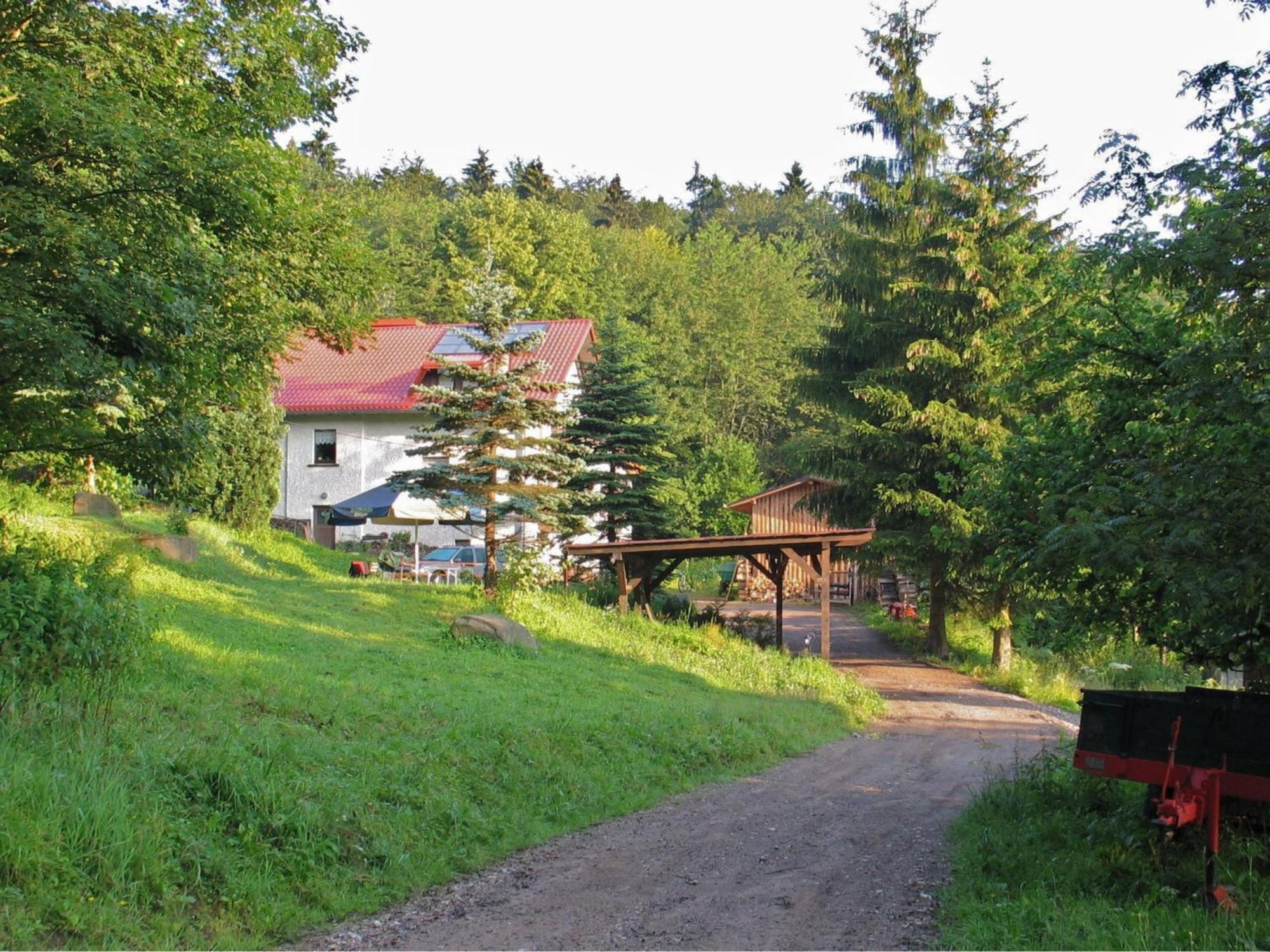Apartment With Panoramic View Brotterode Buitenkant foto